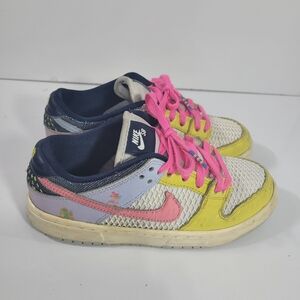 NIKE SB Dunk Low "Be True" Xavier Schipani (PS) Kids Size 1Y Rare Authentic